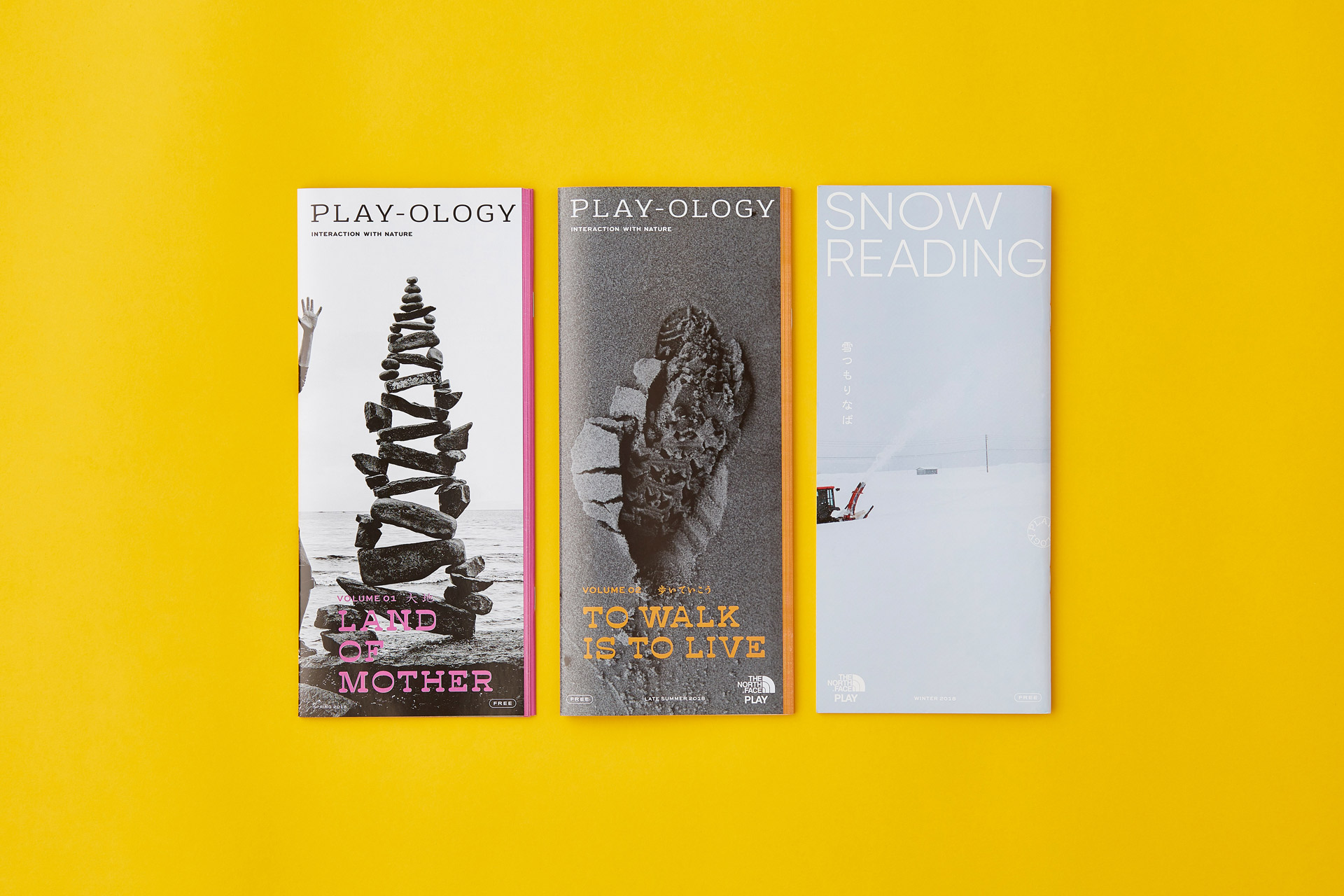 NORTH FACE PLAY, PLAY-OLOGY: ART DIRECTION & DESIGN